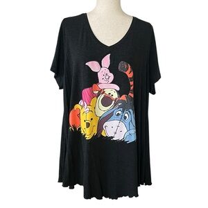 Disney Winnie the Pooh and Friends Charcoal Tee